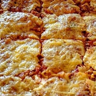 Lasagne van gegrilde groenten